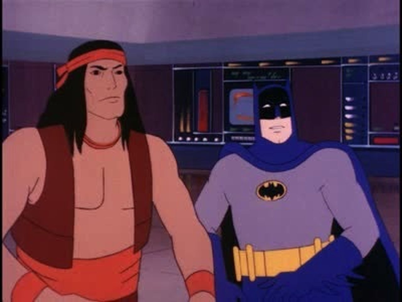 Super Friends - Season 5 Episode 6 : The Man in the Moon / Circus of Horrors / Around the World in 80 Riddles