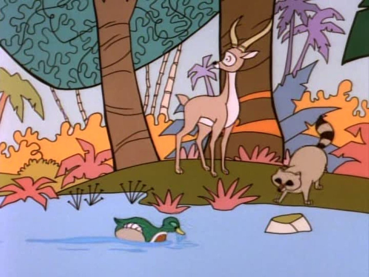 Taz-Mania backdrop