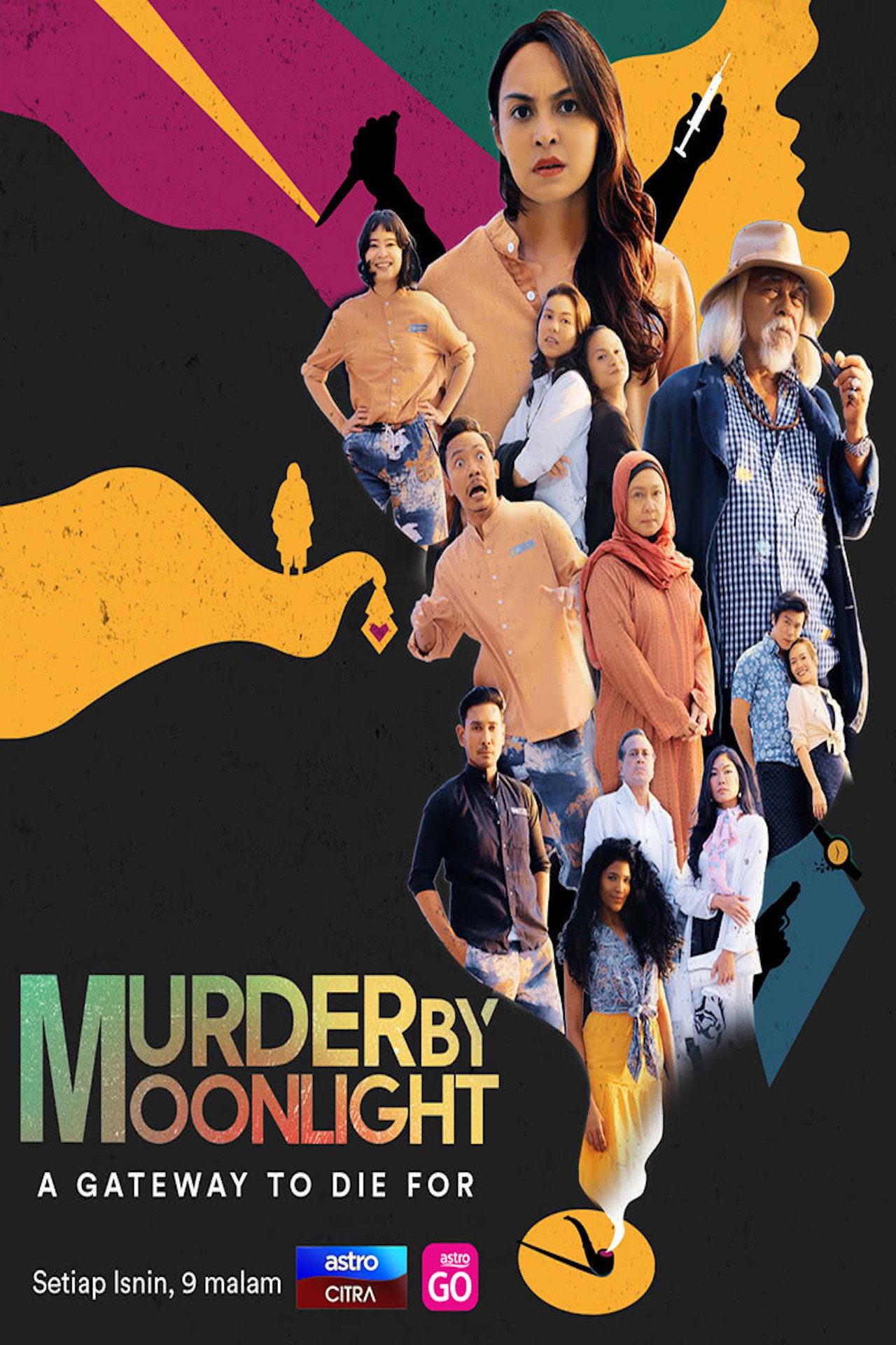 Murder By Moonlight affisch