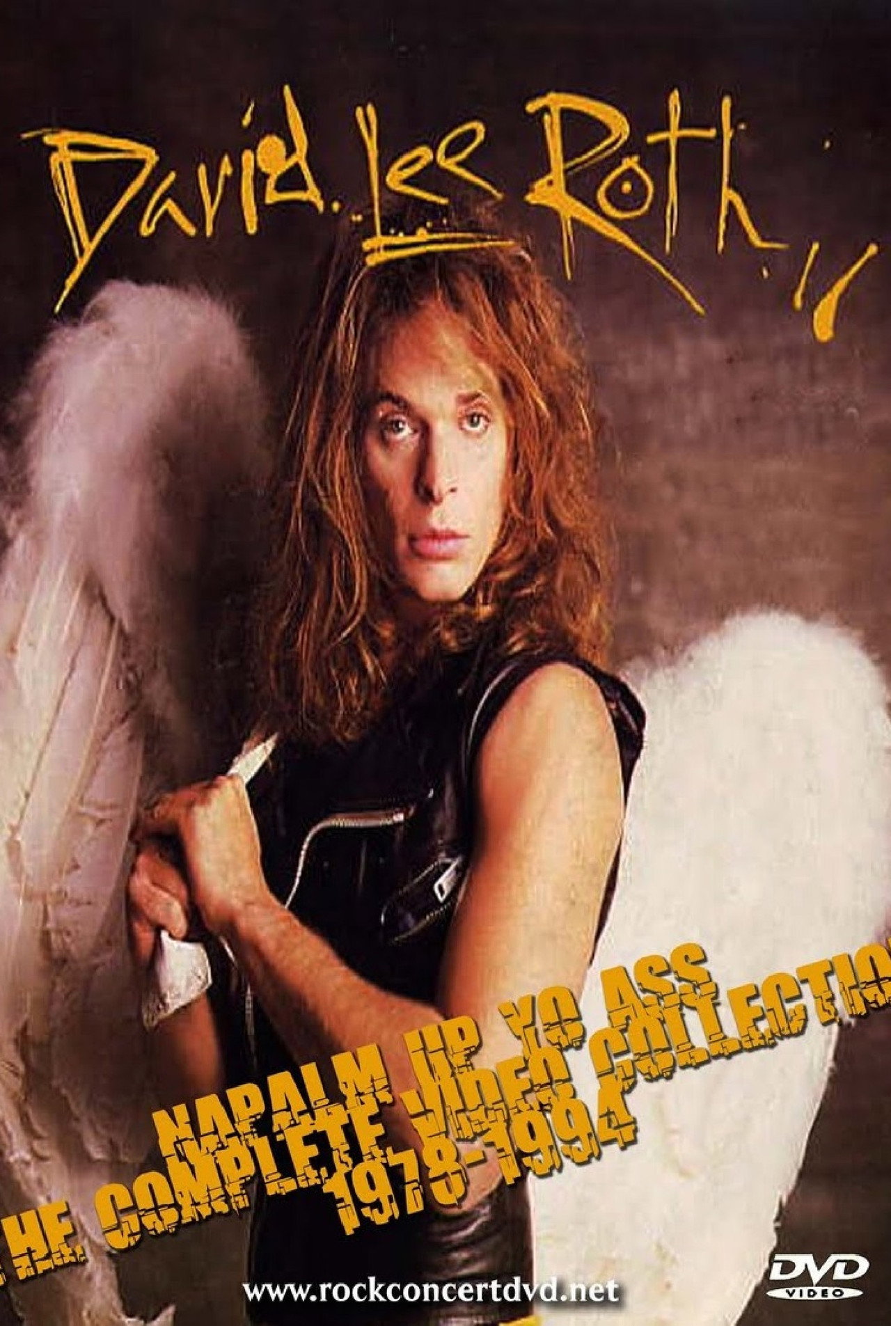 David Lee Roth : Napalm Up Yo Ass - The Complete Video Collection 1978-1994 filmaffisch