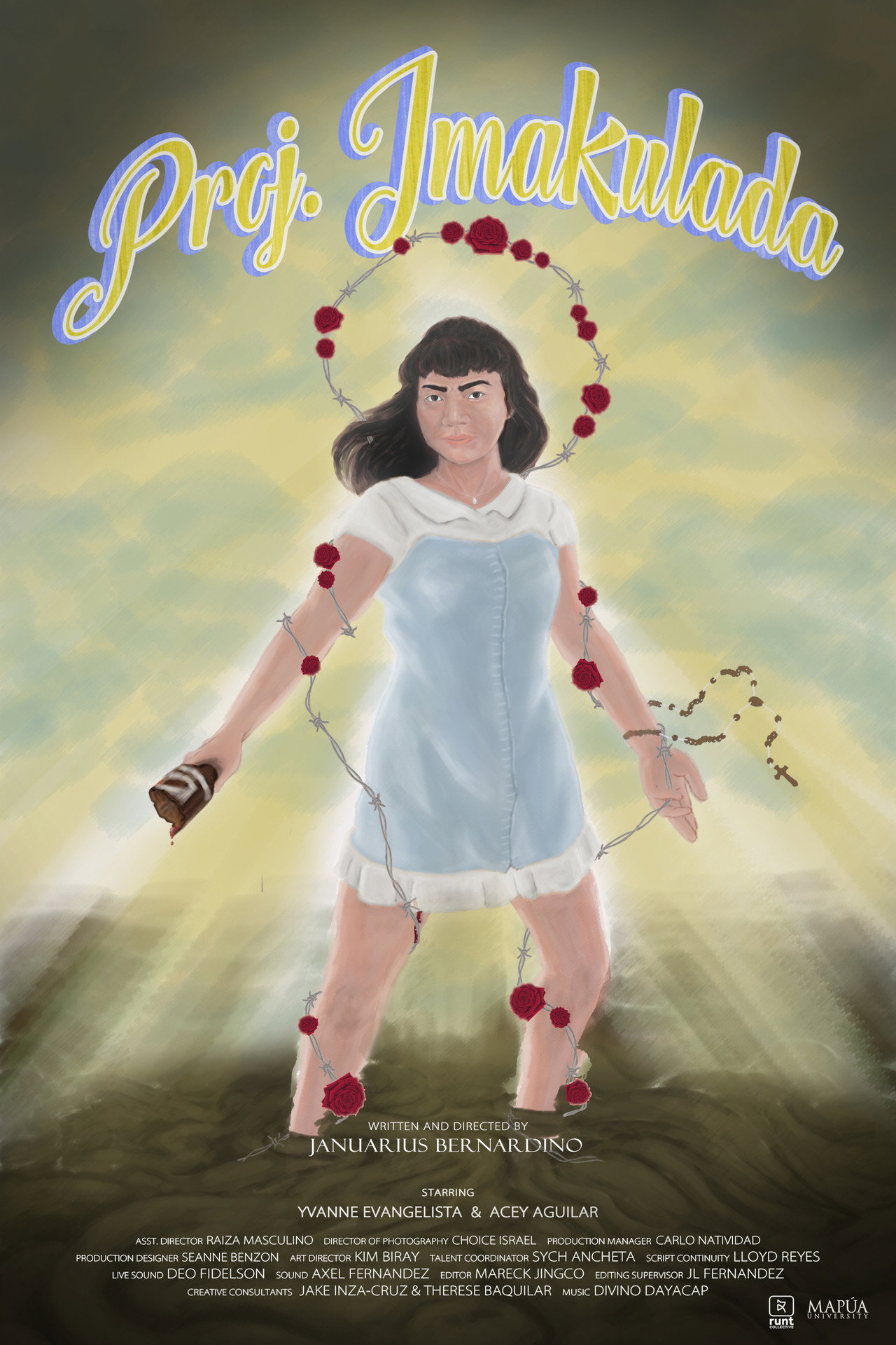 Proj. Imakulada Backdrop