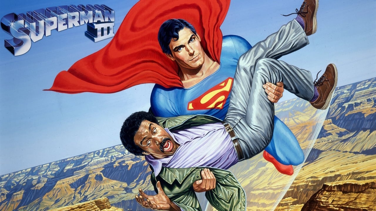 Superman III 1983 - Movie Banner