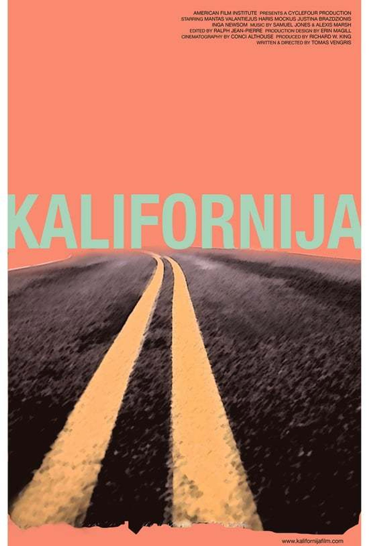 Kalifornija filmaffisch
