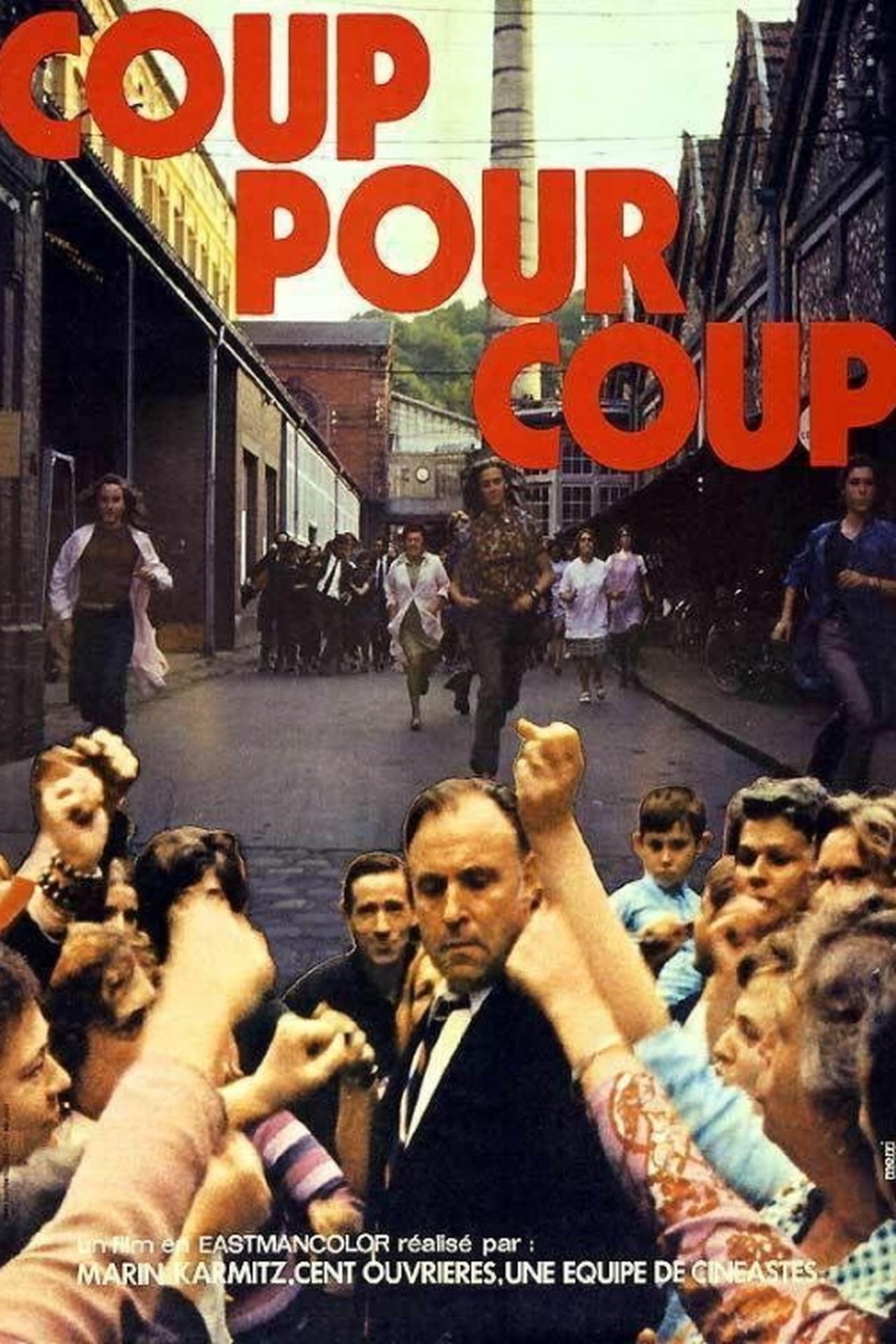 Coup pour coup poster