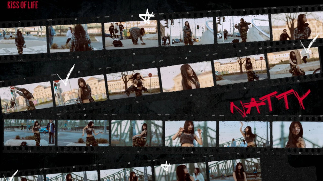 KISS OF LIFE "나띠 (NATTY)" Backdrop