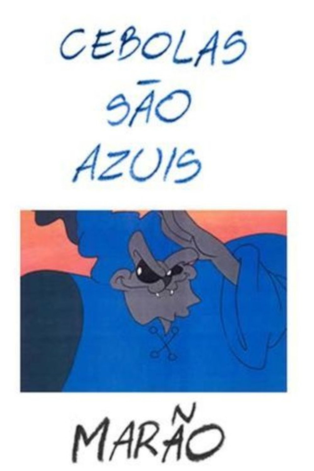 Cebolas São Azuis Backdrop