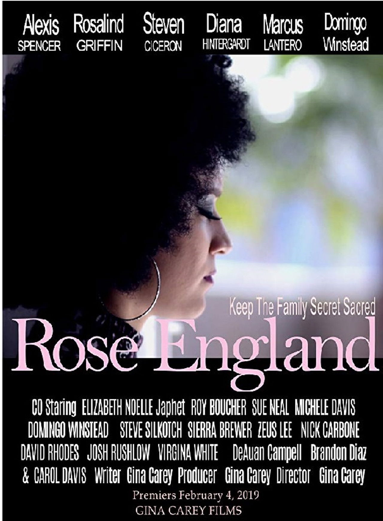 Rose England Backdrop