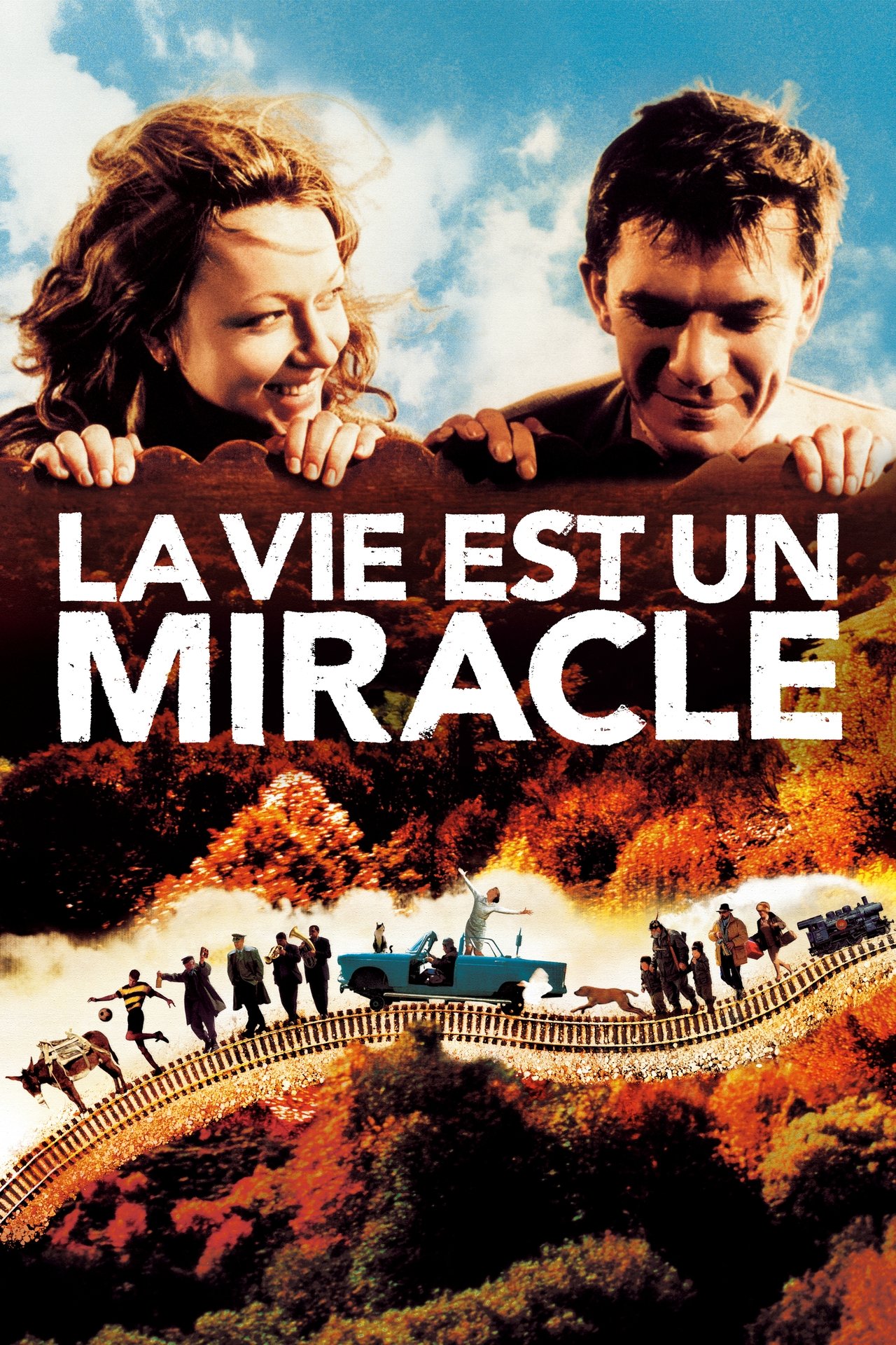 La vie est un miracle poster