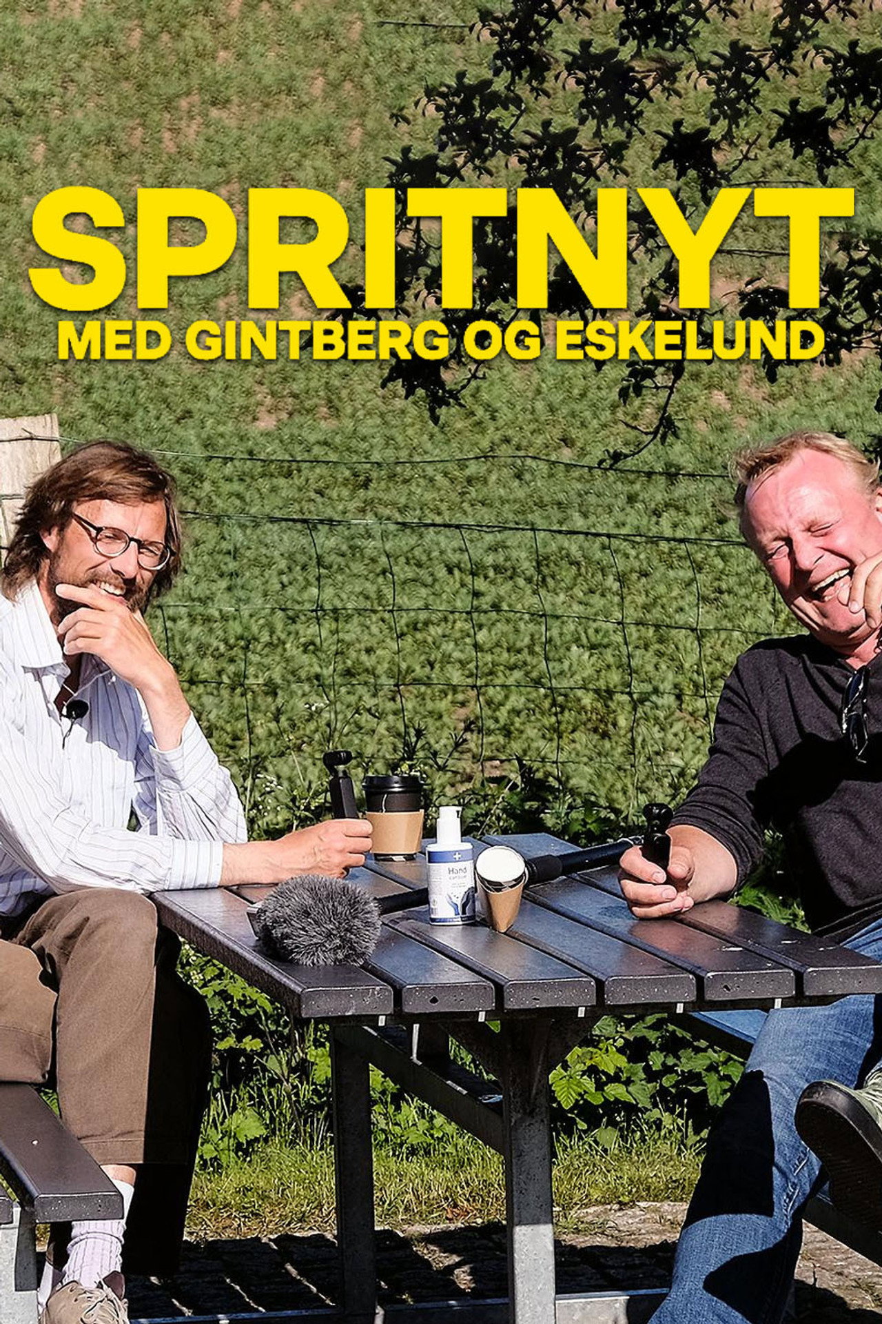 Spritnyt - med Gintberg og Eskelund affisch