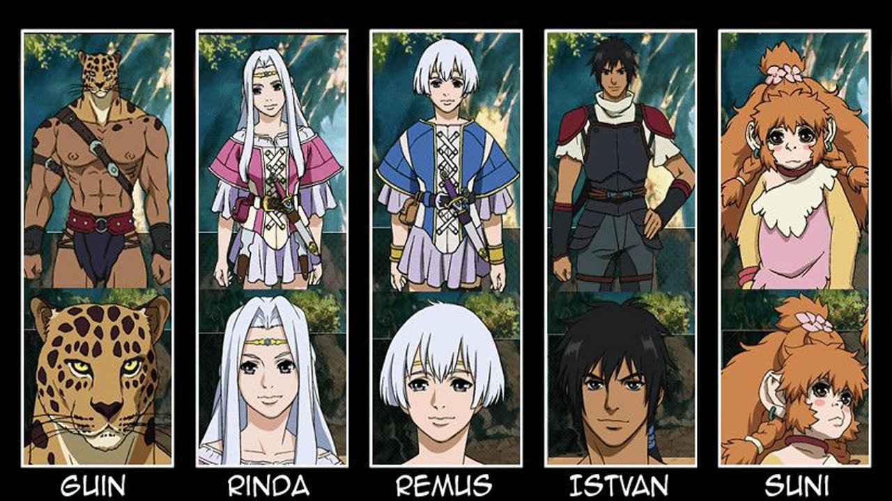 Behind the scenes from Guin Saga