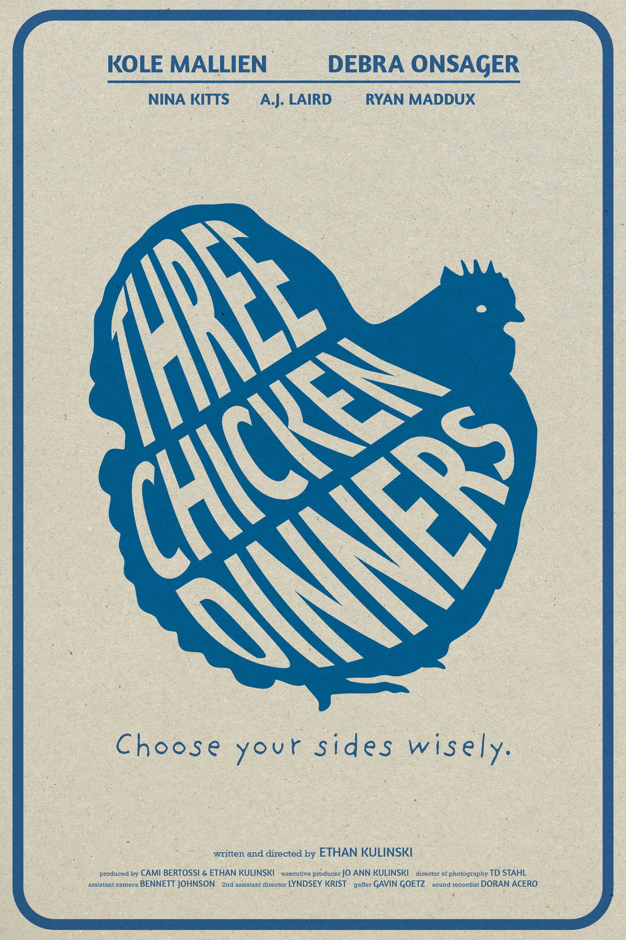 Three Chicken Dinners filmaffisch