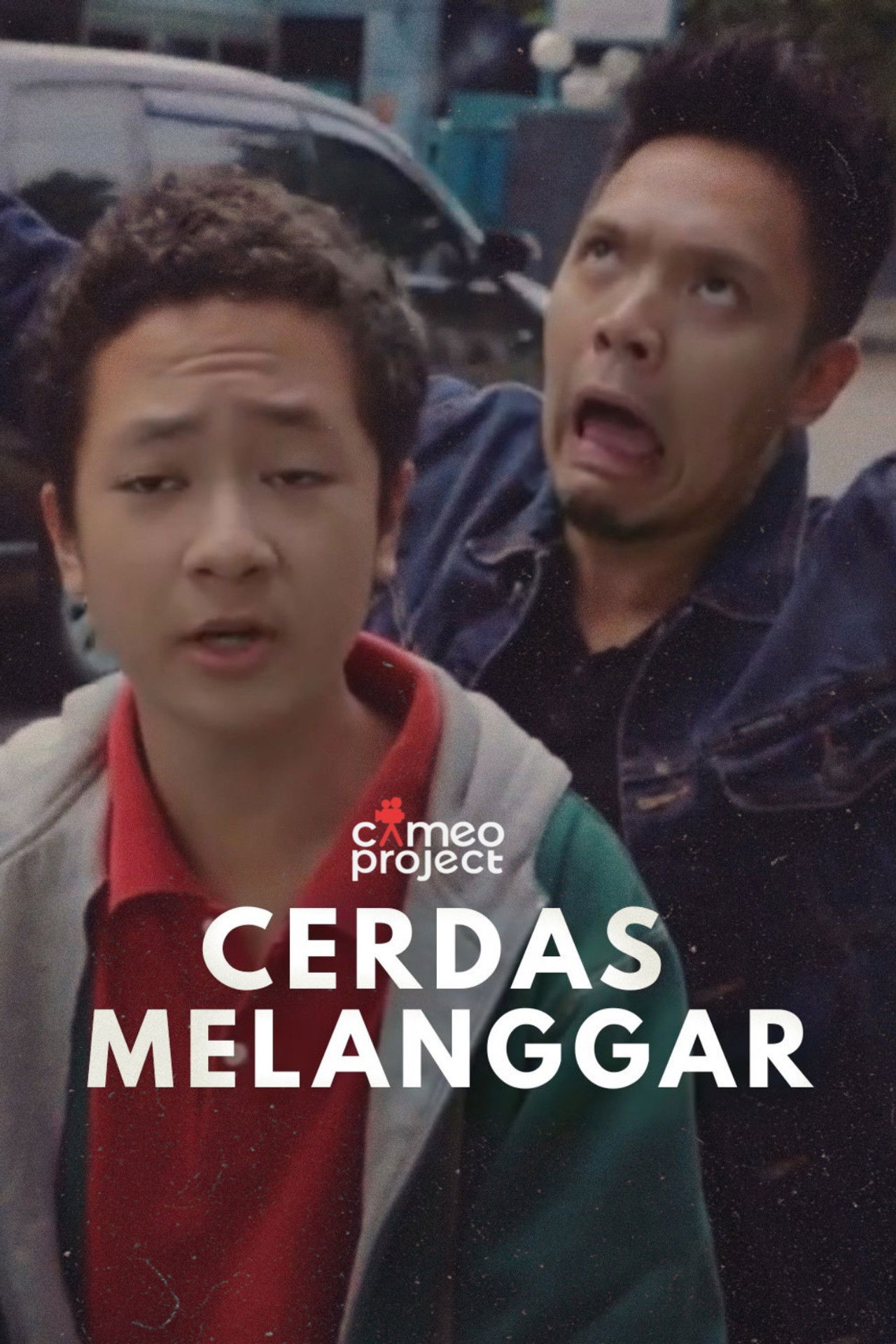 Cerdas Melanggar Backdrop