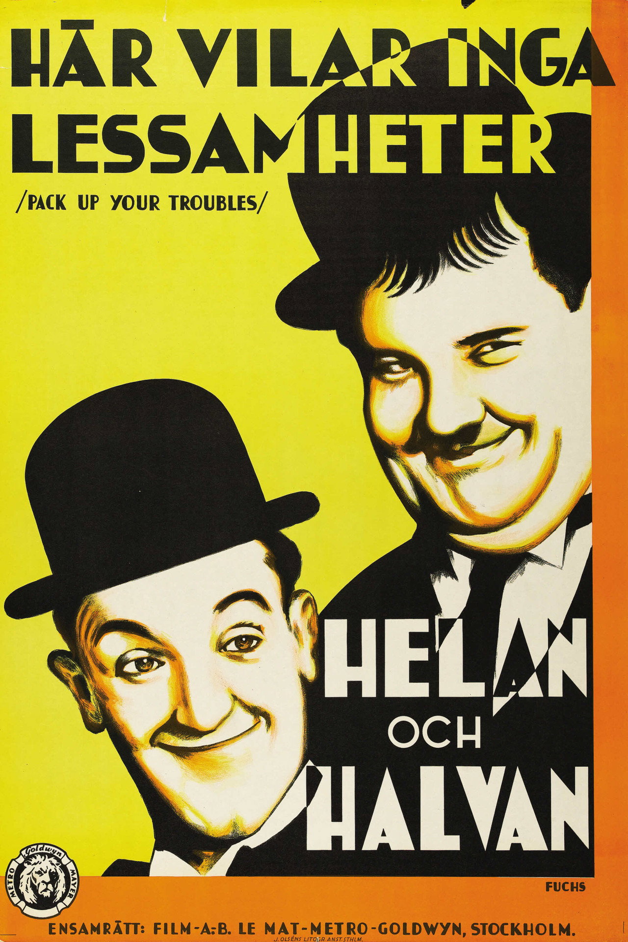 Här vilar inga lessamheter filmaffisch