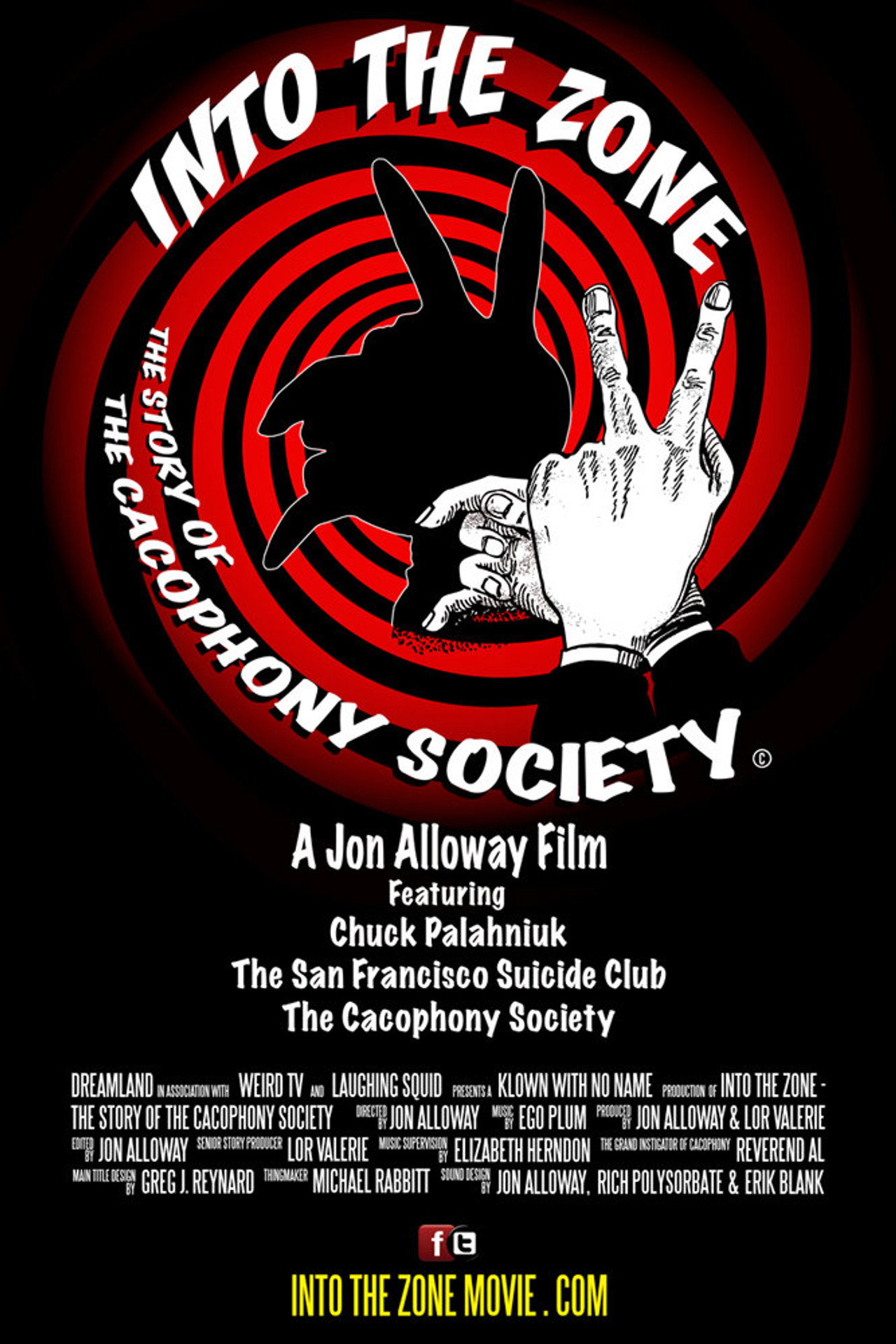 Into the Zone: The Story of the Cacophony Society filmaffisch