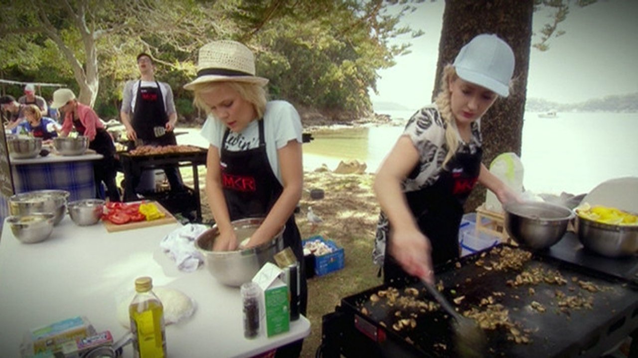 My Kitchen Rules - Season 6 Episode 25 : Offsite Challenge: Campfire Challenge