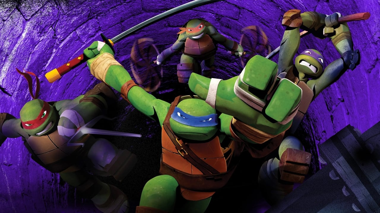 Scen från Teenage Mutant Ninja Turtles Rise of the Turtles