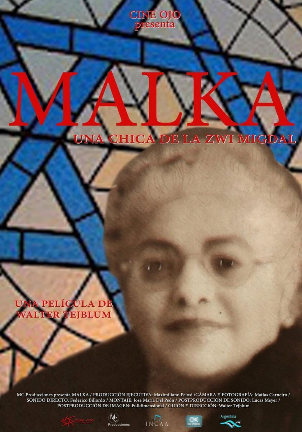 Malka, una chica de la Zwi Migdal filmaffisch