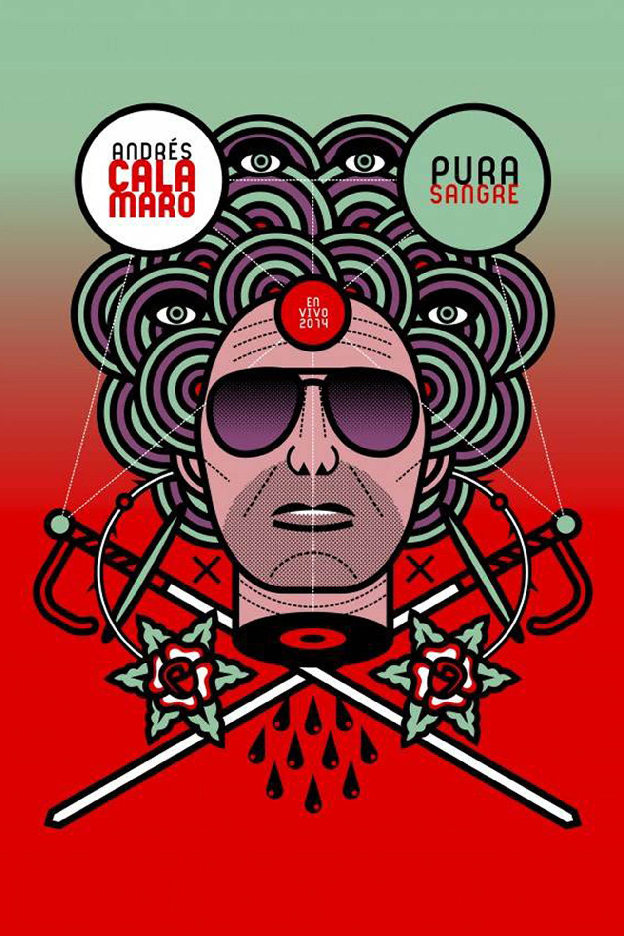 Andrés Calamaro: Pura Sangre filmaffisch