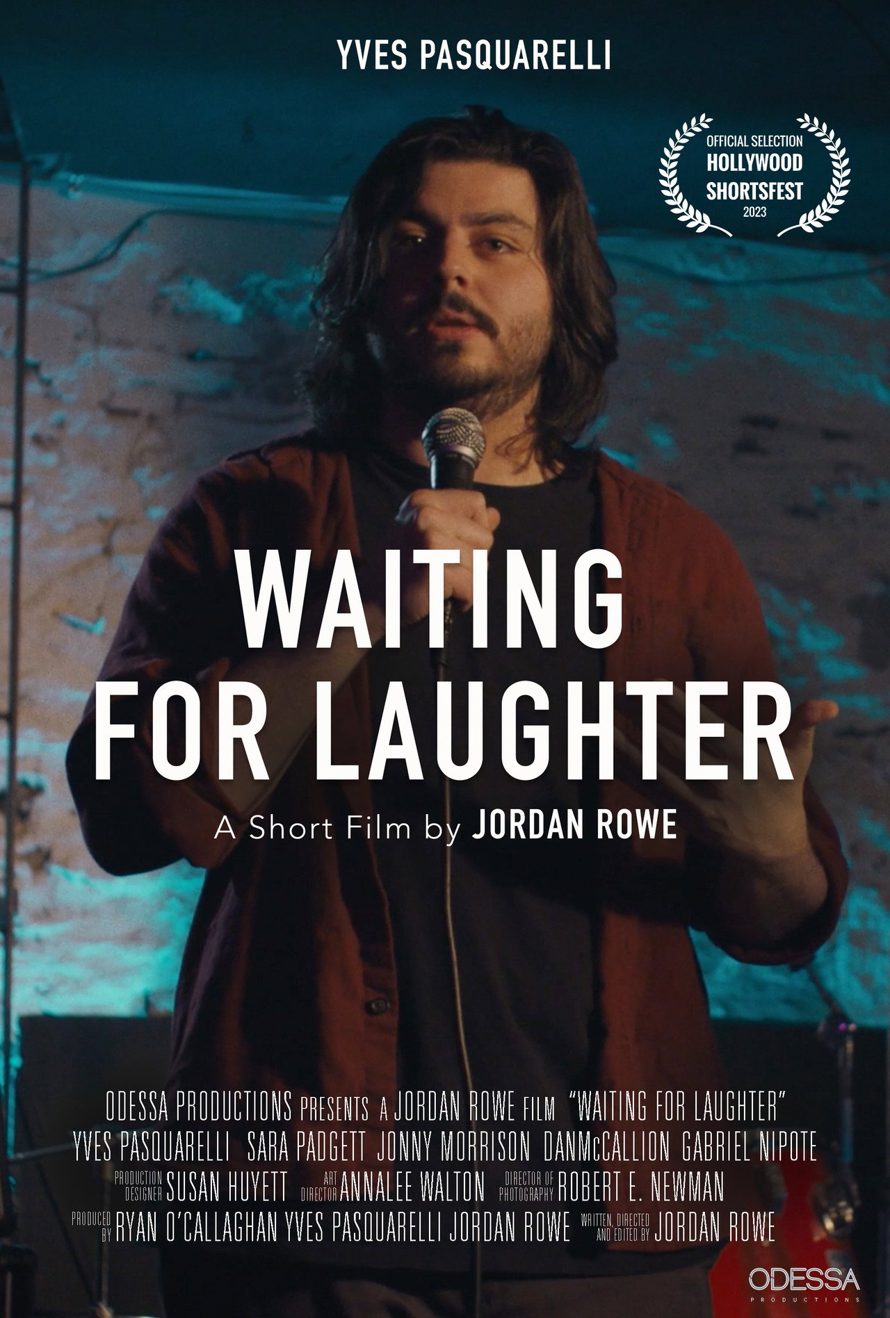 Waiting for Laughter Backdrop