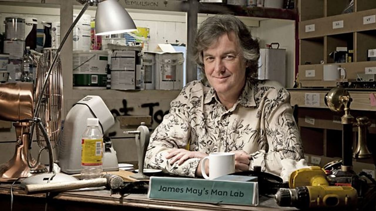 James May's Man Lab background