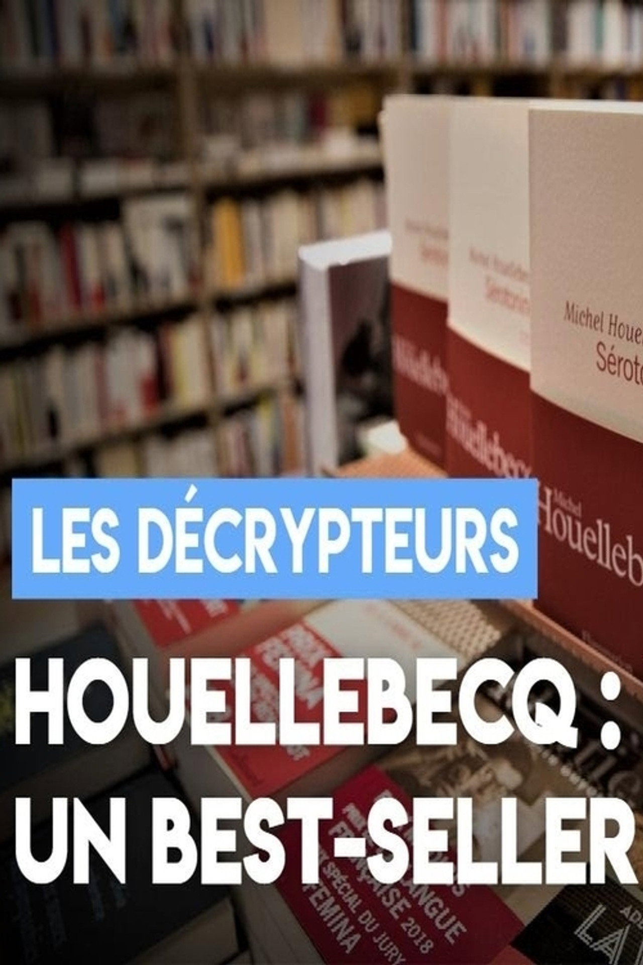 Houellebecq: encore un best-seller? Backdrop