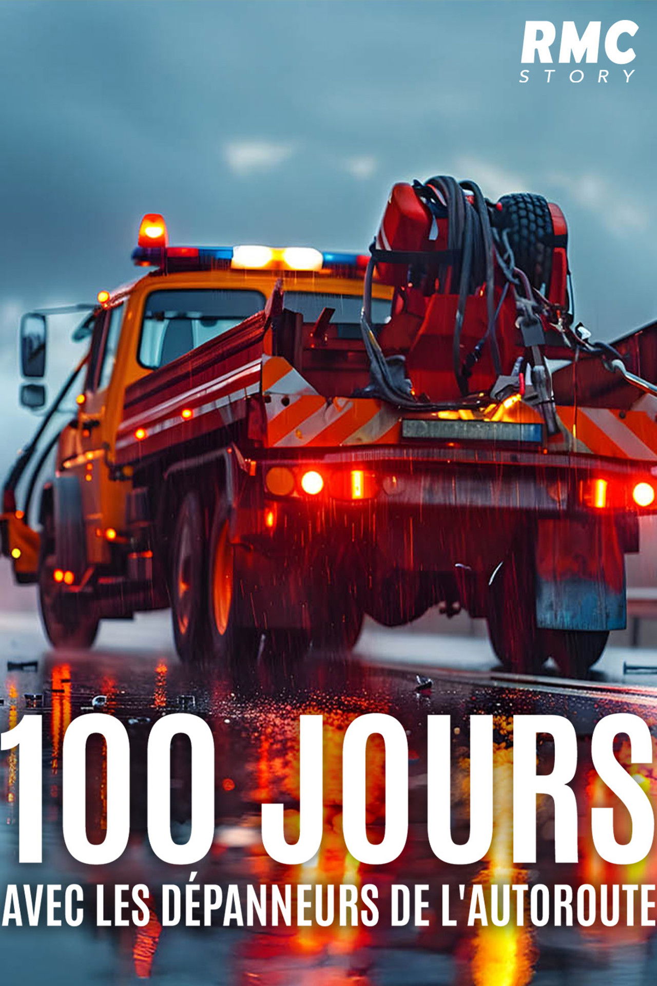 100 jours avec les dépanneurs de l'autoroute poster