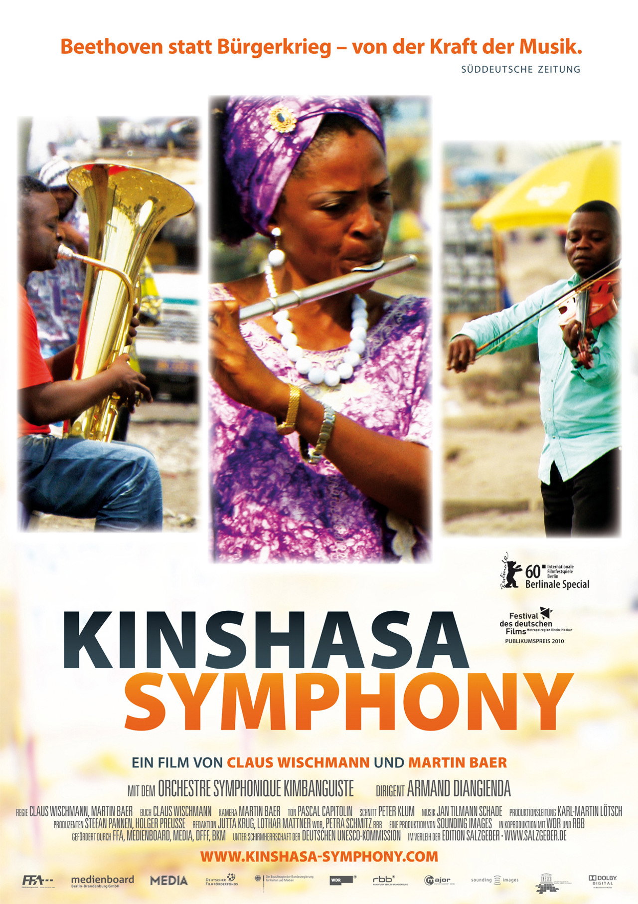Kinshasa Symphony filmaffisch