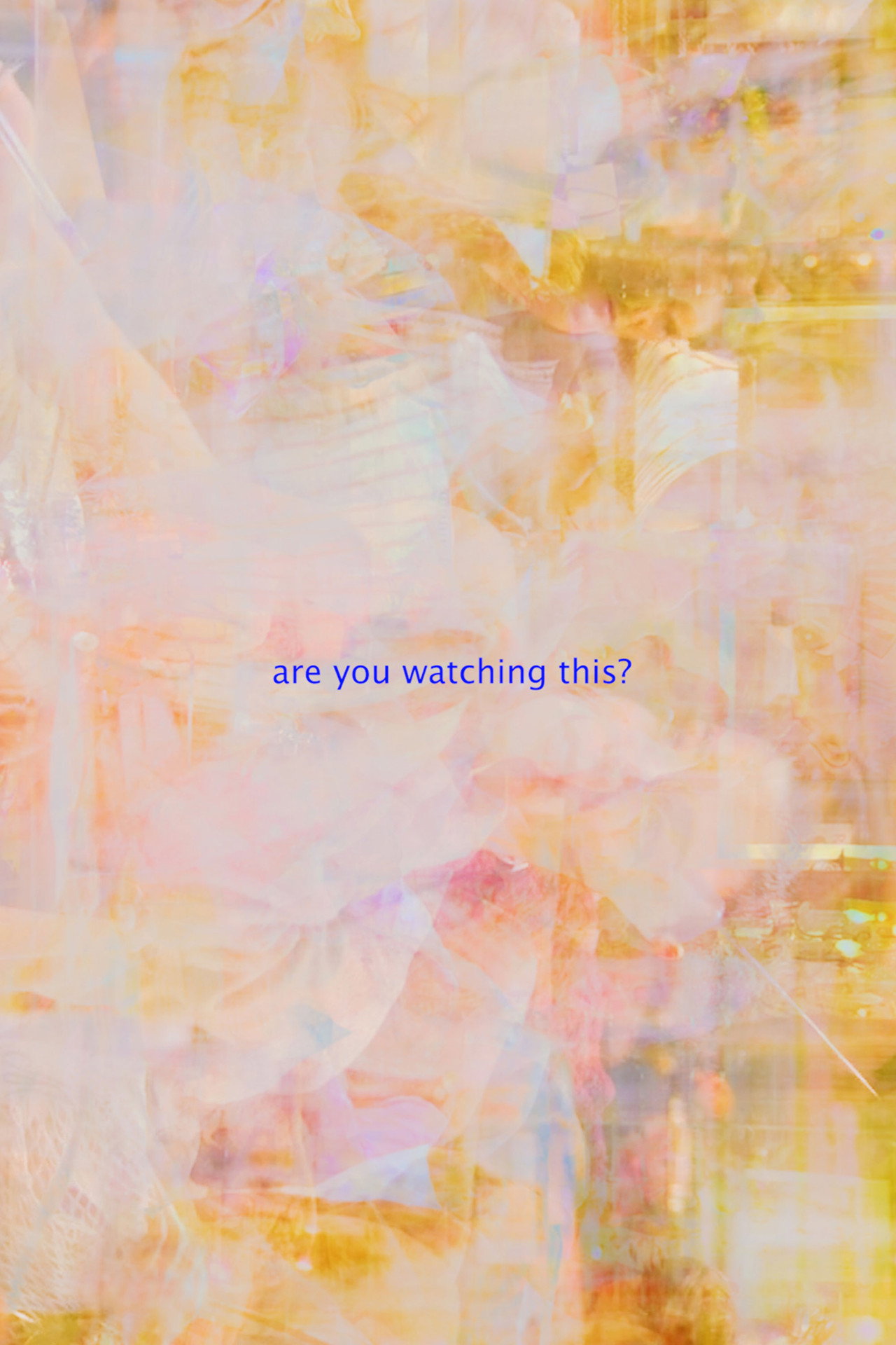 are you watching this? filmaffisch