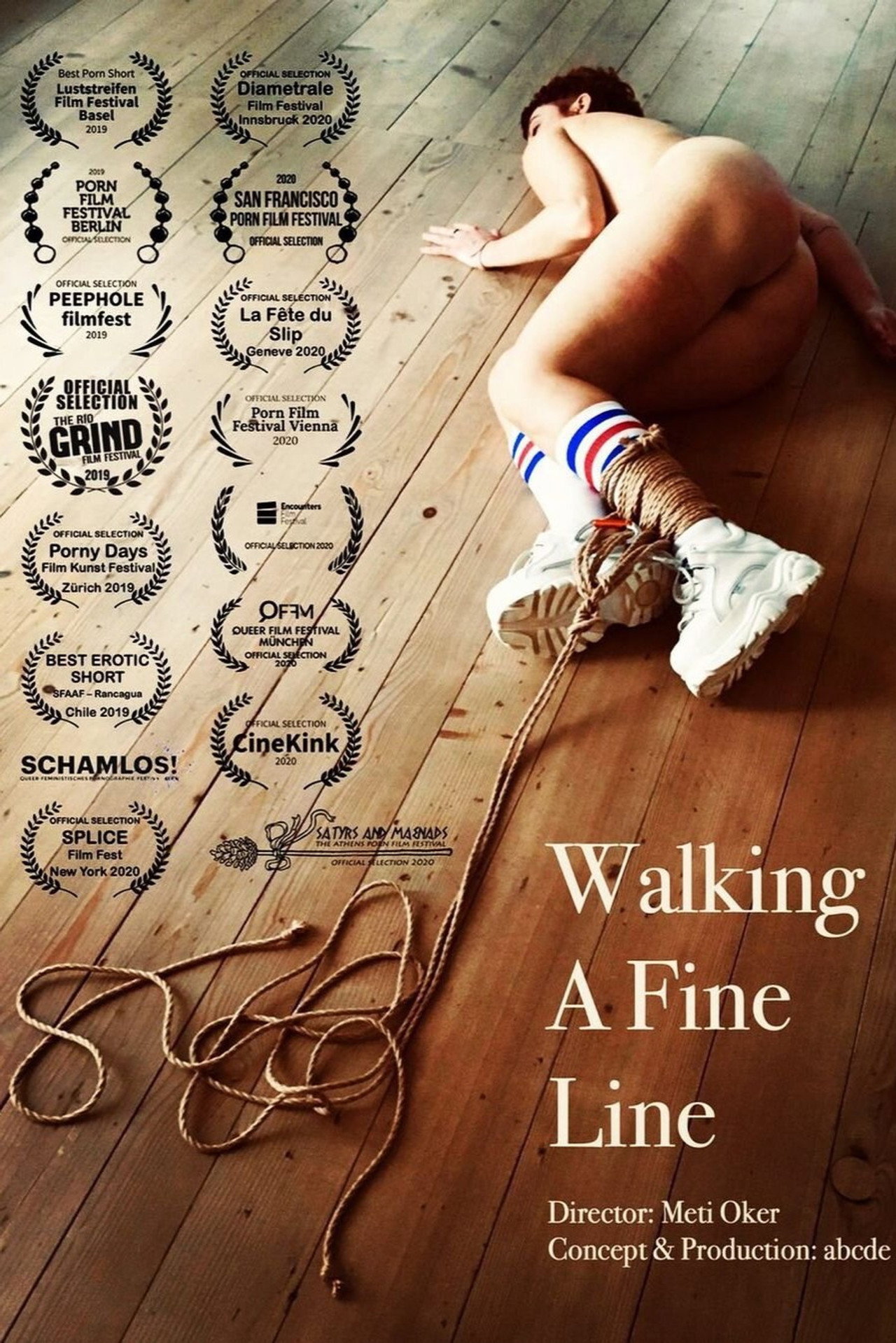 Walking a Fine Line Backdrop