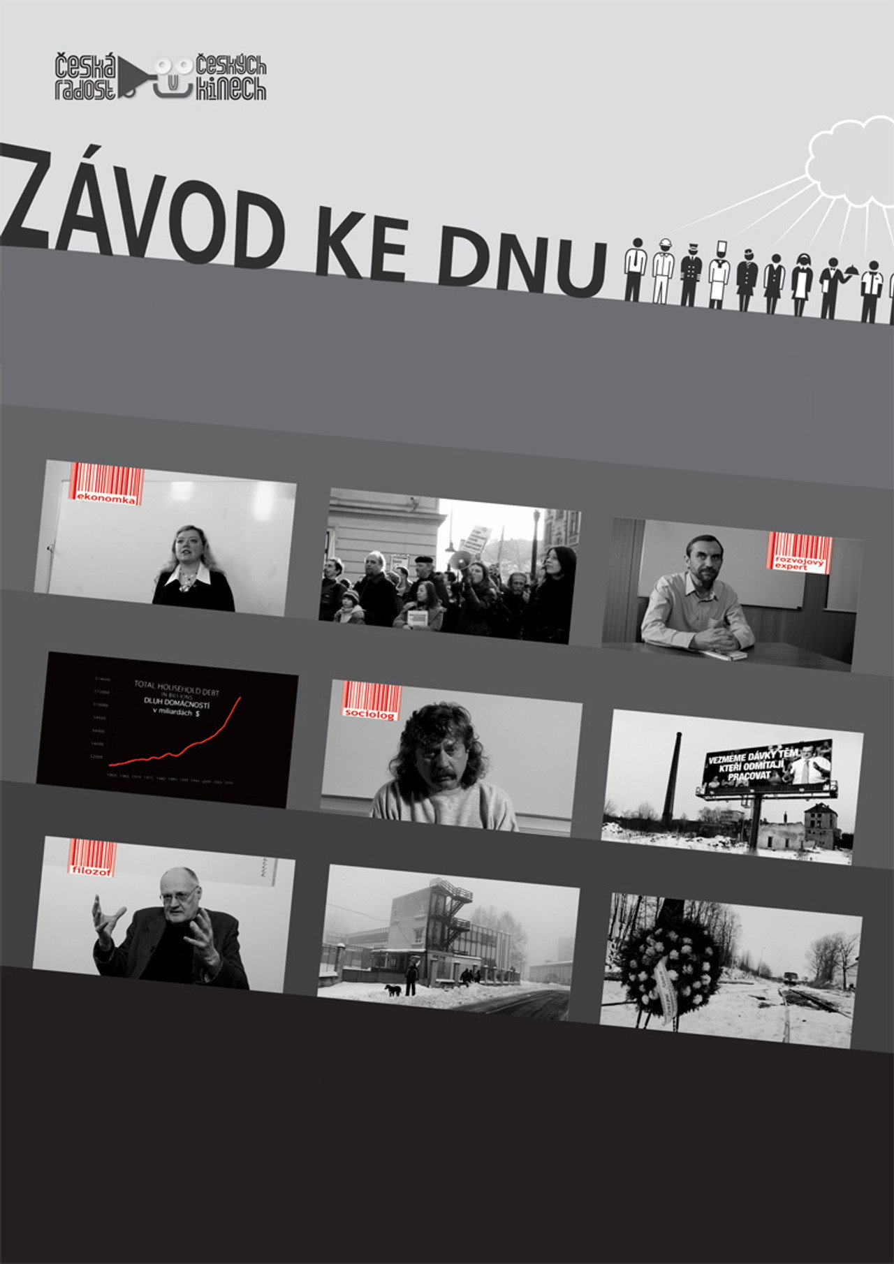 Závod ke dnu filmaffisch
