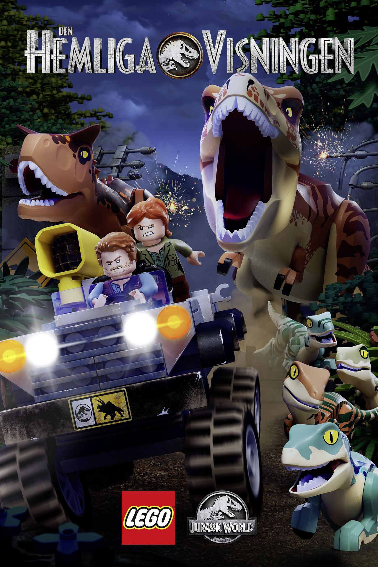 Lego Jurassic World: Den hemliga visningen affisch