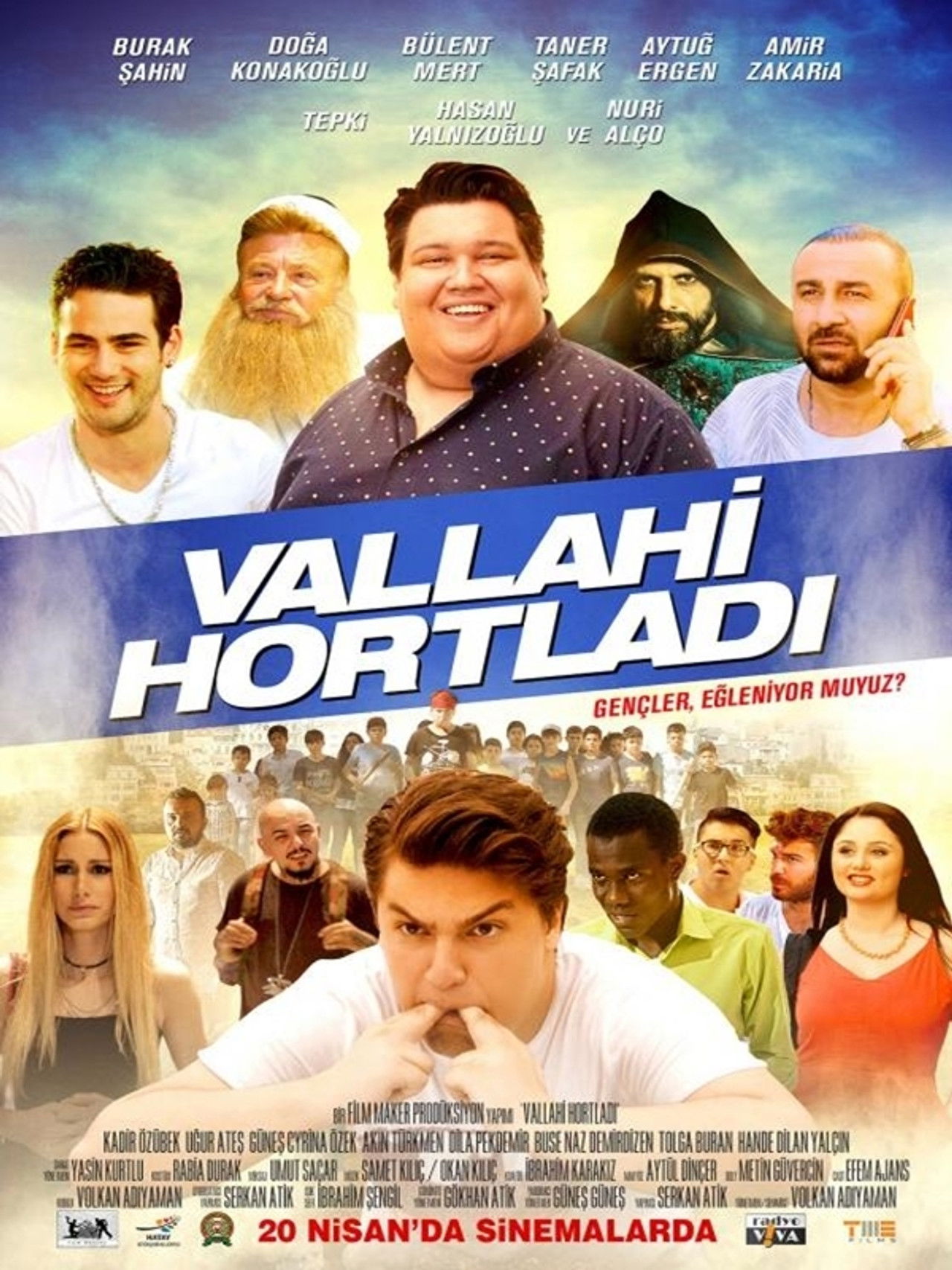 Vallahi Hortladı Backdrop