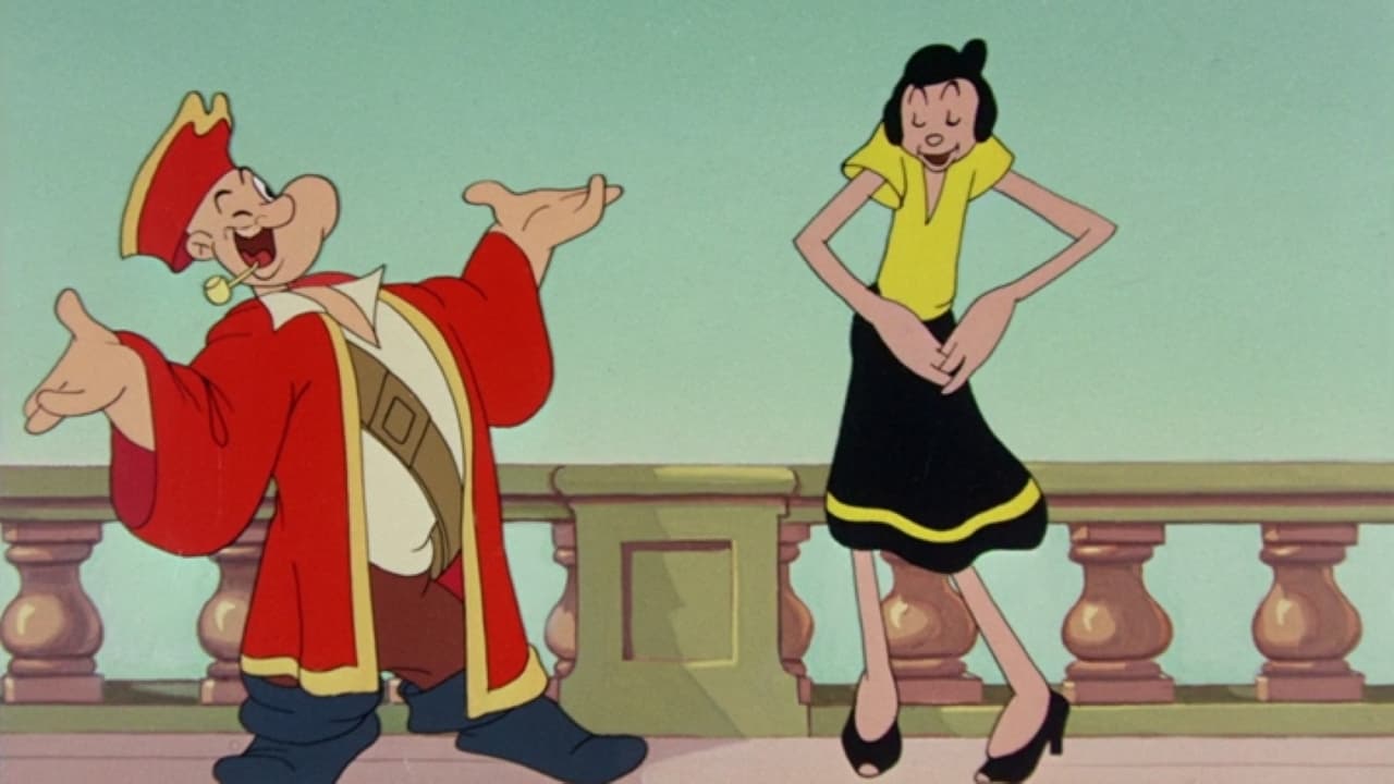 Scen från Popeye and the Pirates