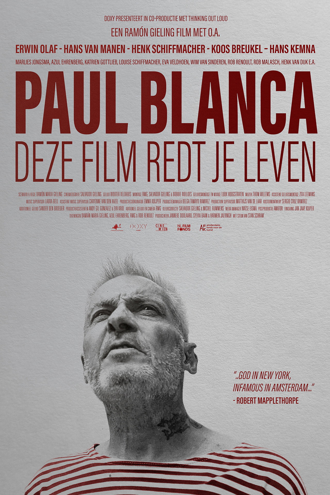 Paul Blanca, Deze film redt je leven filmaffisch