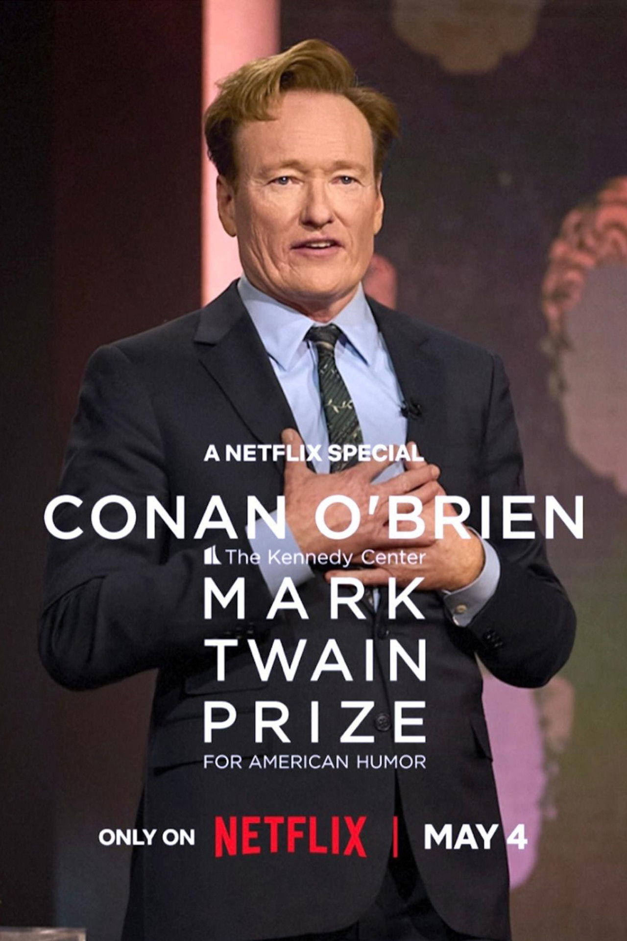 Conan O'Brien: The Kennedy Center Mark Twain Prize for American Humor Backdrop