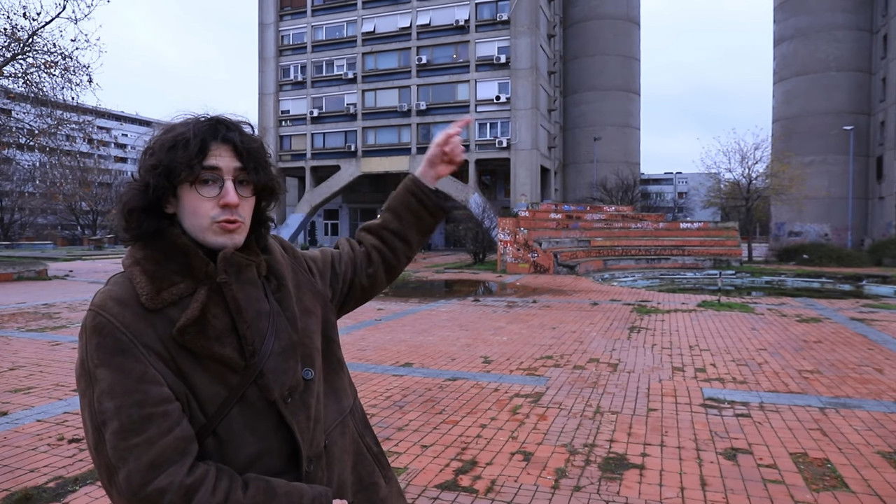Brutalism of New Belgrade