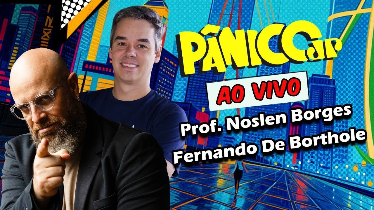 Pânico Jovem Pan - Season 33 Episode 105 : PROF. NOSLEN BORGES E FERNANDO DE BORTHOLE | PÂNICO - 25/06/2025
