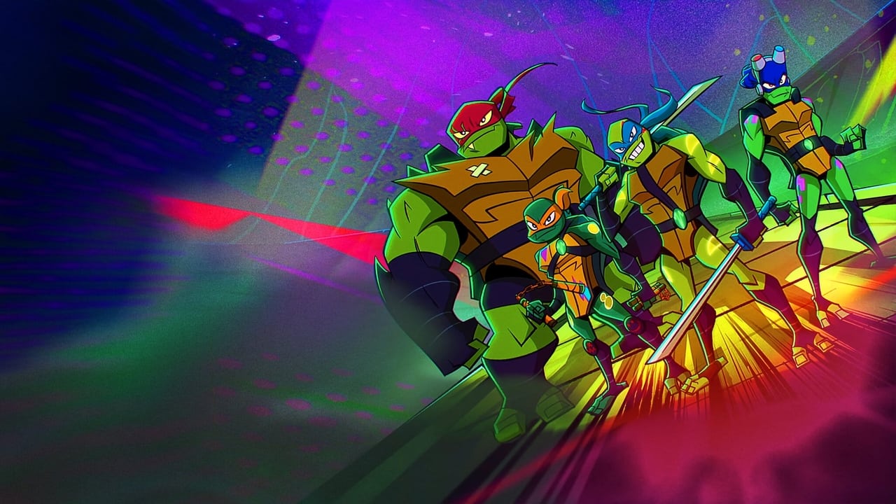 Scen från Rise of the Teenage Mutant Ninja Turtles: The Movie