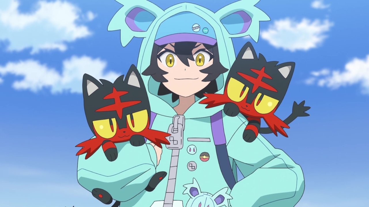 Pokémon Horizons - Season 1 Episode 93 : Super-Stans?! A Gurumin Fan Battle!!
