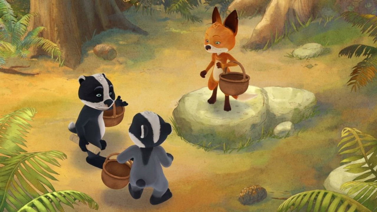 La Famille Blaireau-Renard — La chasse aux champignons