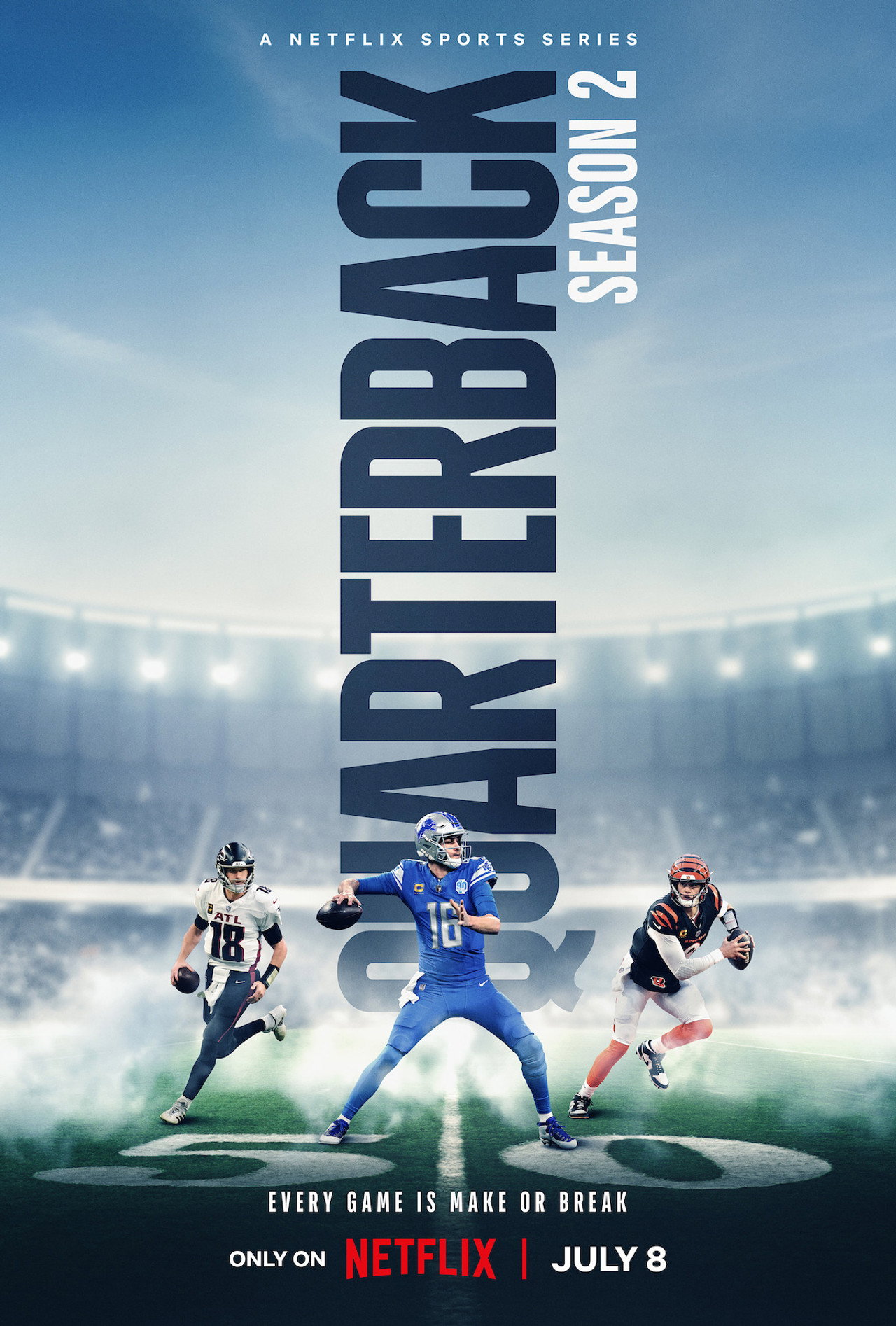 Quarterback (2025) Hindi Season 2 Complete Netflix backdrop