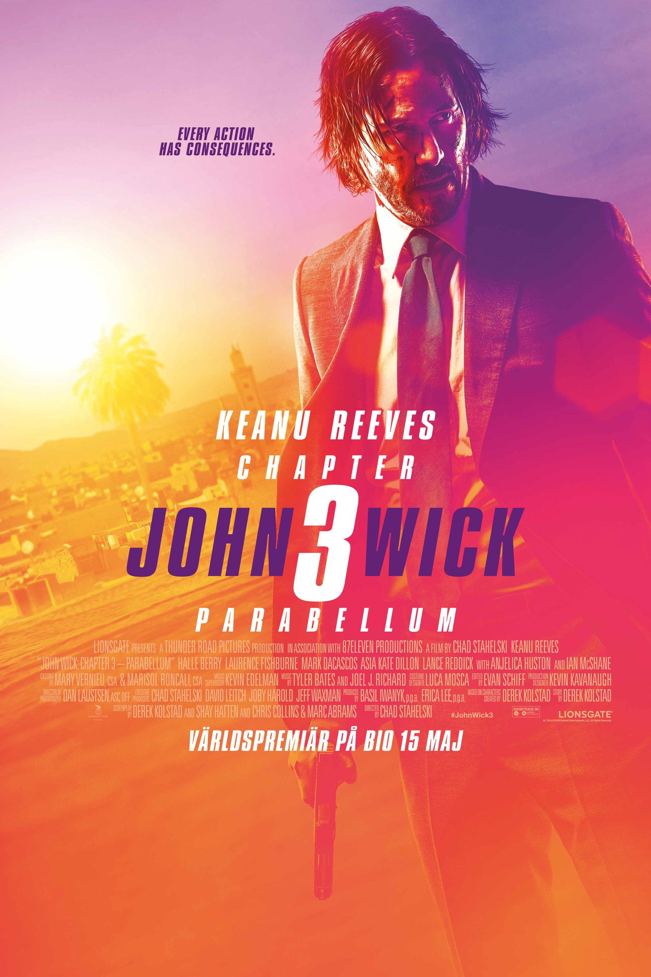 John Wick: Chapter 3 - Parabellum filmaffisch