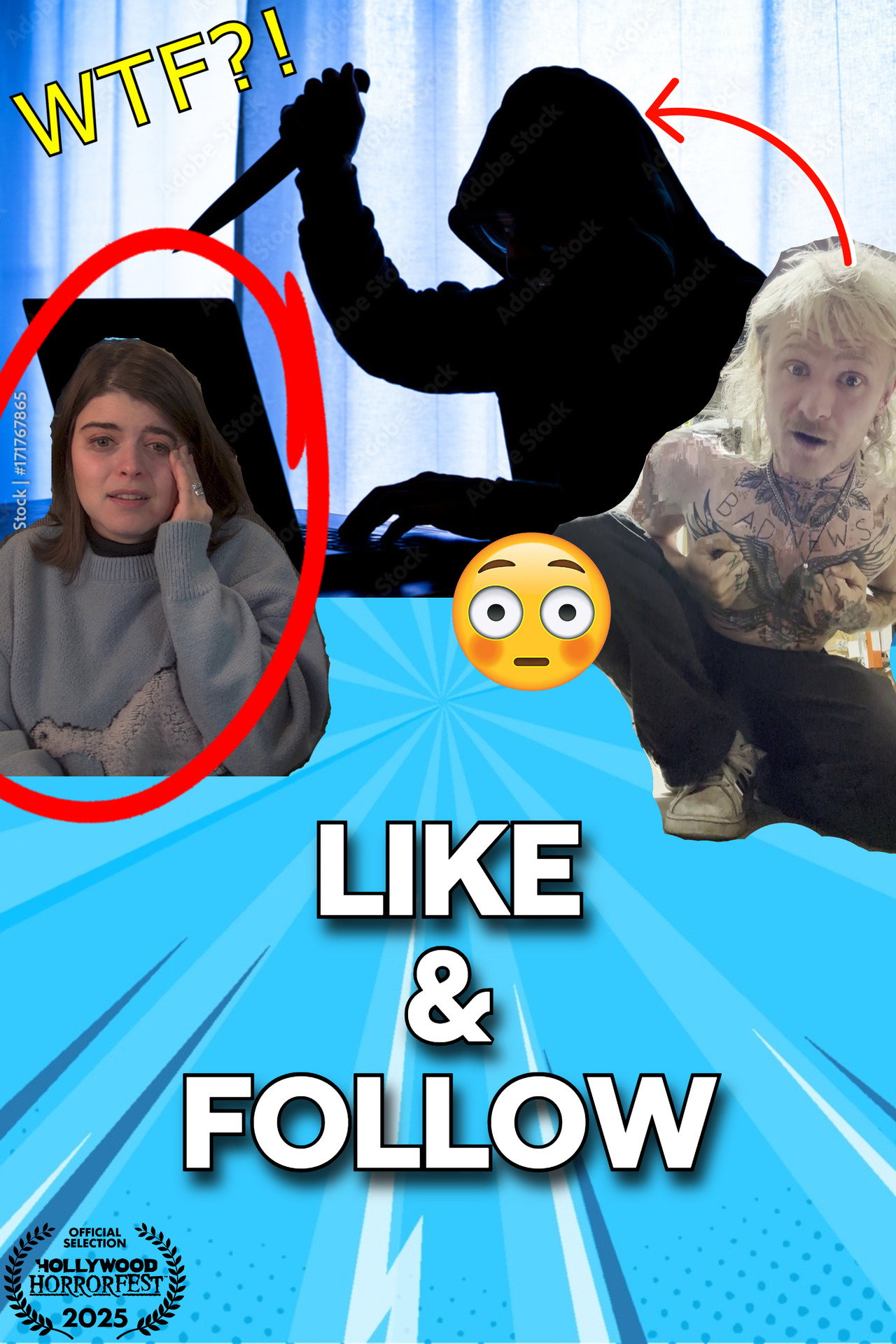 Like & Follow filmaffisch