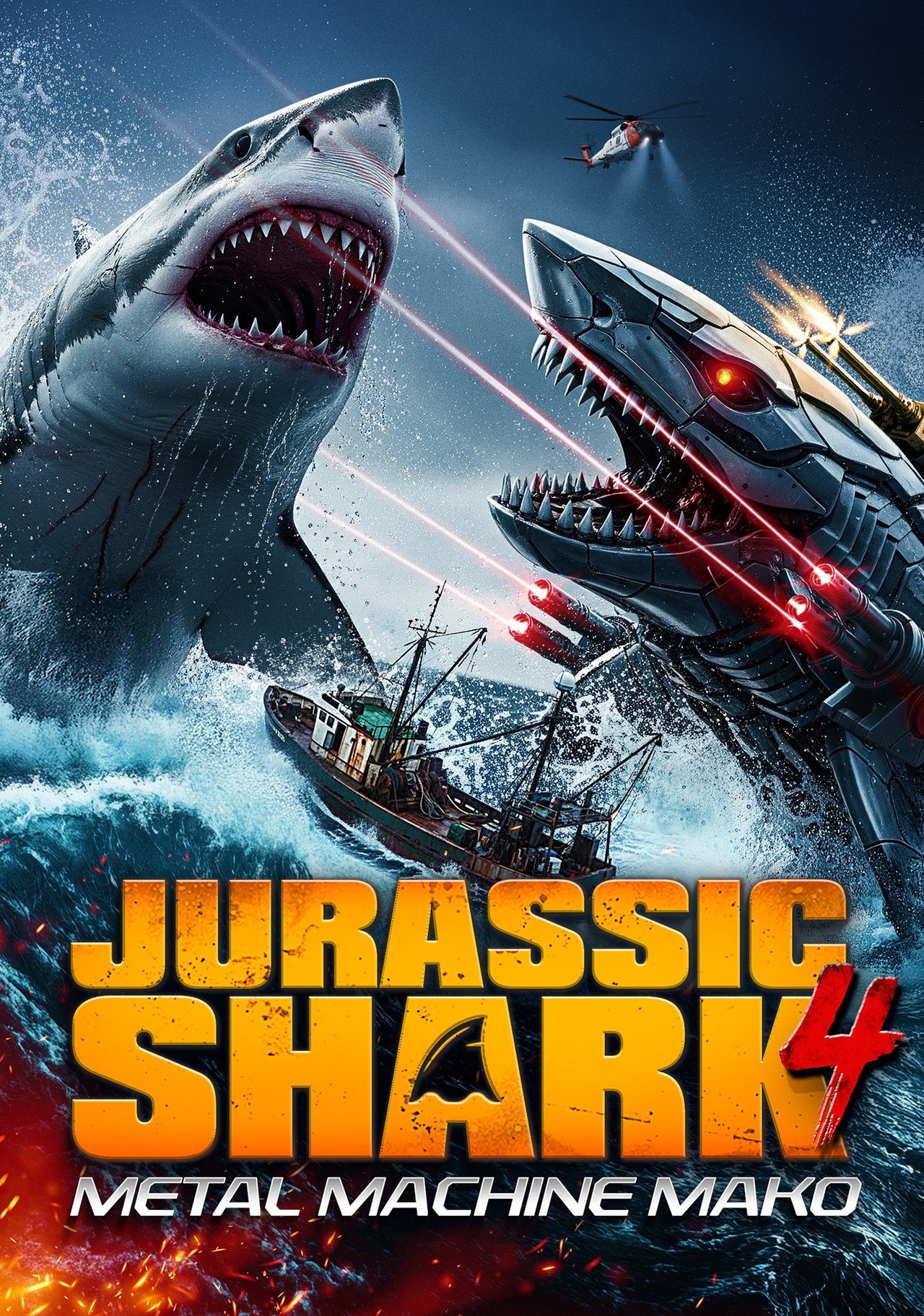 Jurassic Shark 4 poster