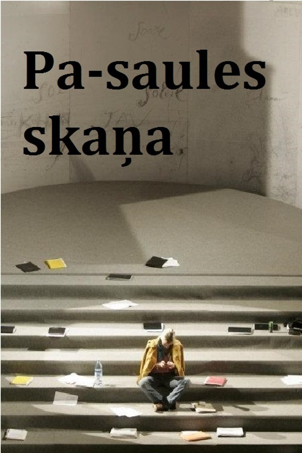 Pa-saules skaņa filmaffisch