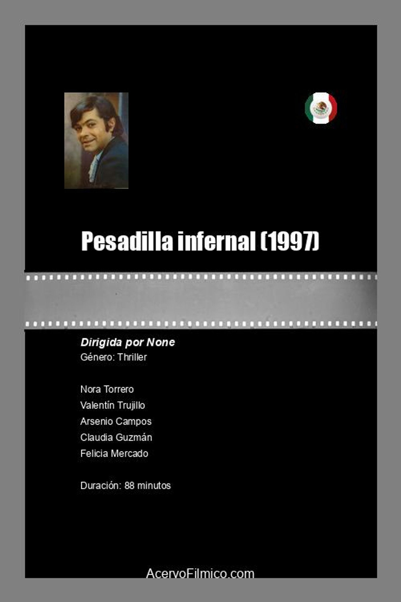 Pesadilla infernal filmaffisch