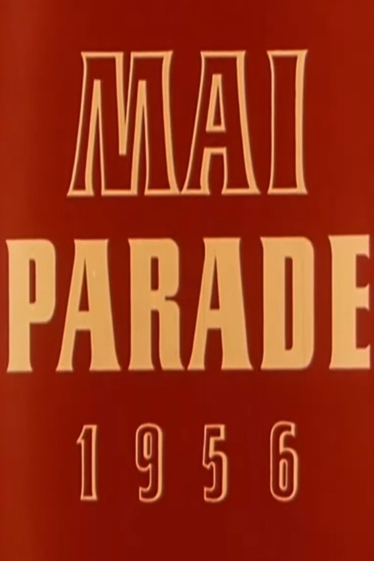 Maiparade 1956 Backdrop