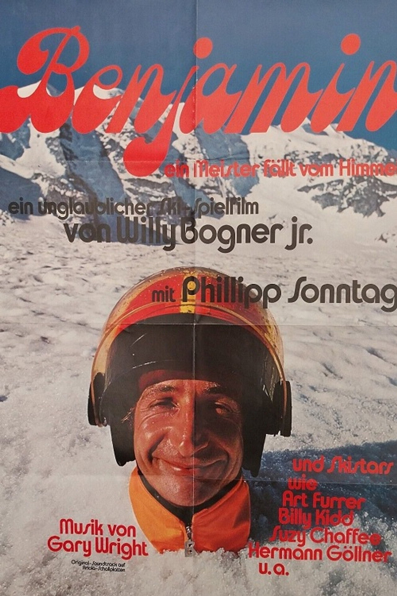 Benjamin, ein Meister fällt vom Himmel filmaffisch