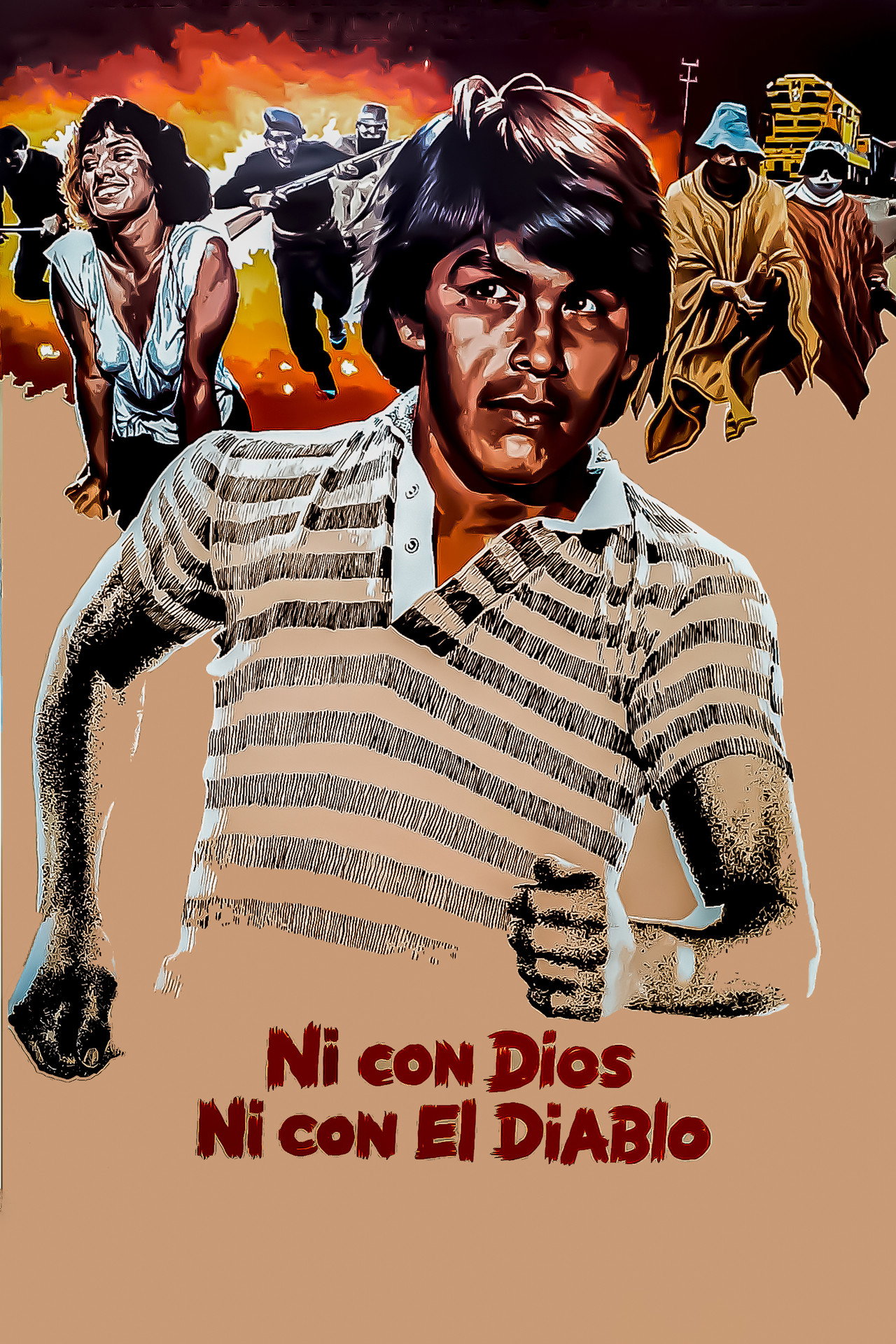 Ni con Dios ni con El Diablo filmaffisch