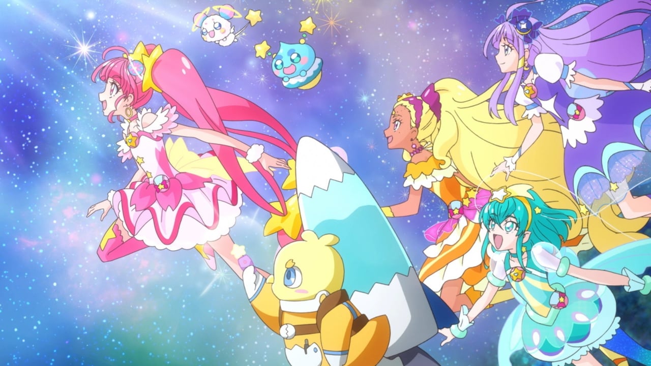 Pretty Cure Miracle Universe Backdrop Image